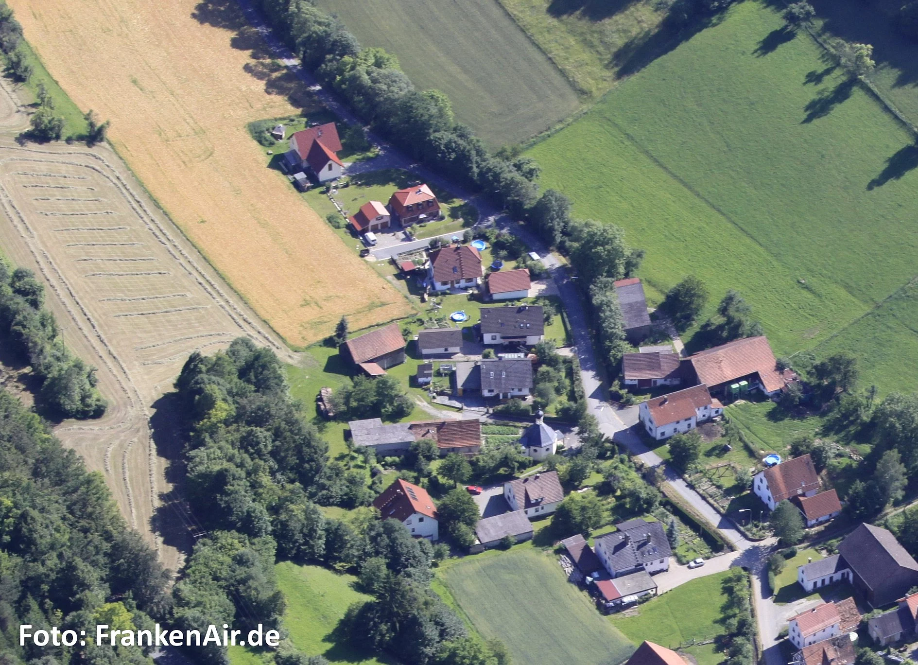 Luftbild Baugebiet "Krassach Süd"