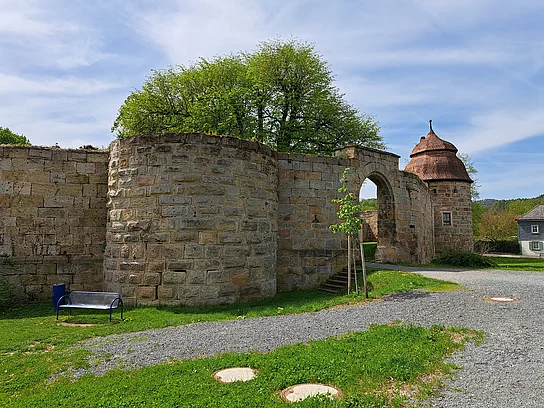 Stadtmauer in Weismain