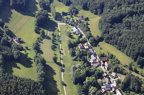 Luftbild von Giechkröttendorf