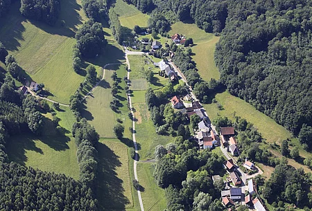 Luftbild von Giechkröttendorf