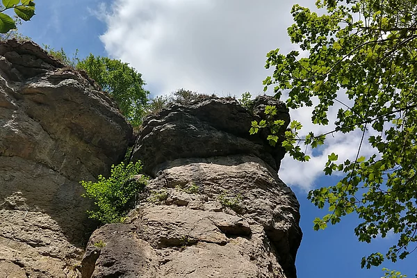 Kletterfelsen bei der Waßmannsmühle